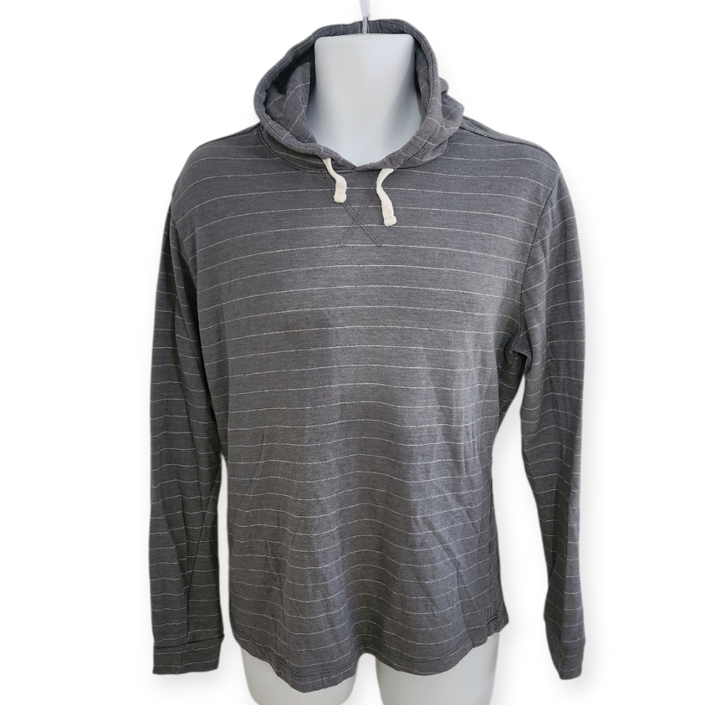 Marine Layer Men's Pullover Striped Hoodie Sweater Size Large